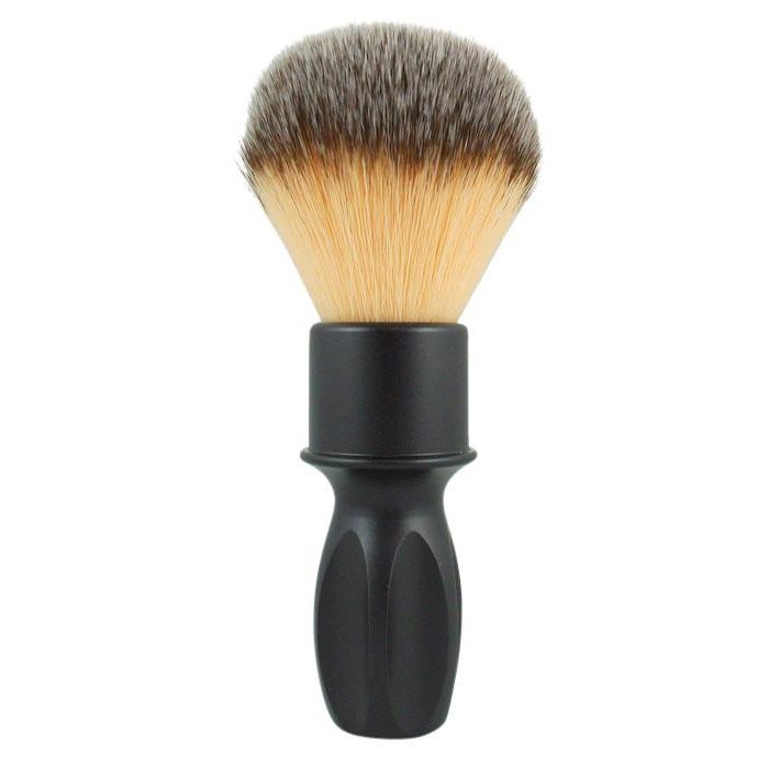 Pennello da barba Razorock sintetico 400 nero opaco plissoft noir 24mm