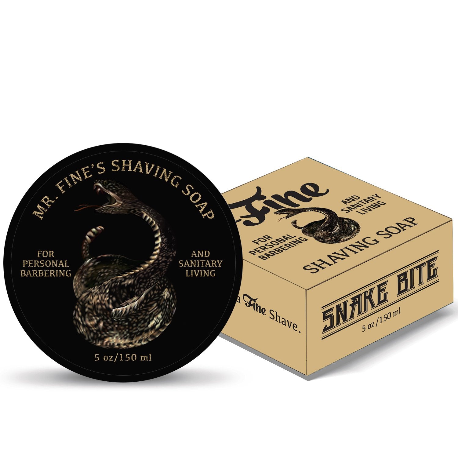 Crema da barba fine Snake Bite 150ml nuova formula