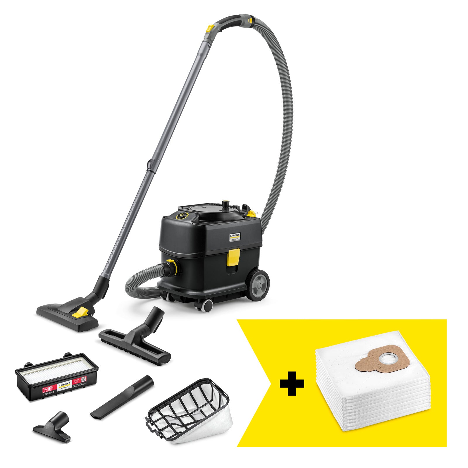 Aspirapolvere a secco T 10/1 Adv HEPA GOLFURTHER