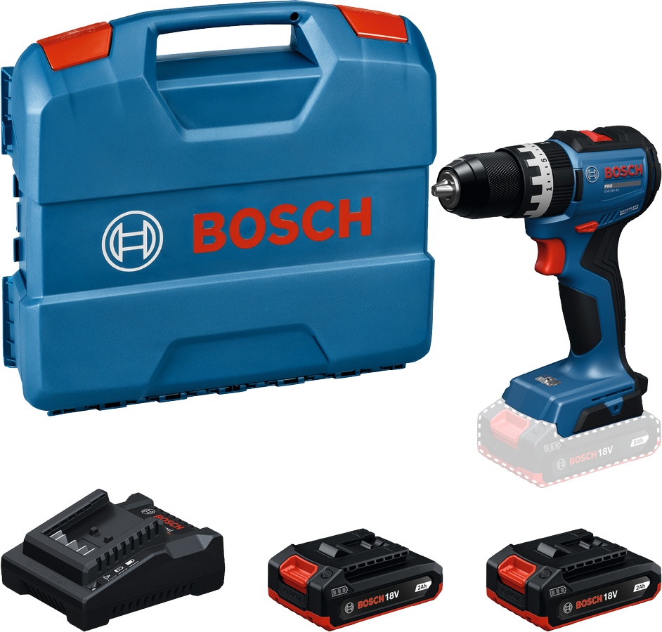 Trapano avvitatore Bosch GSR 18 V-52