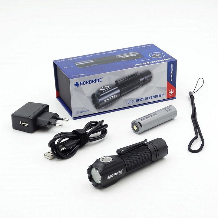 Lampada tascabile Nordride Spot Defender 5260