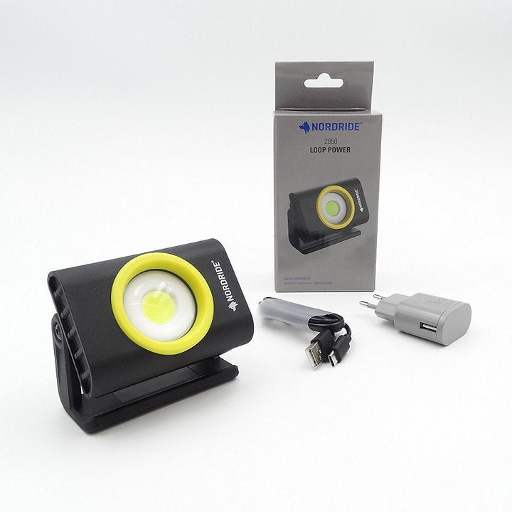 Lampada portatile Nordride Loop Power 2050 con supporto magnetico