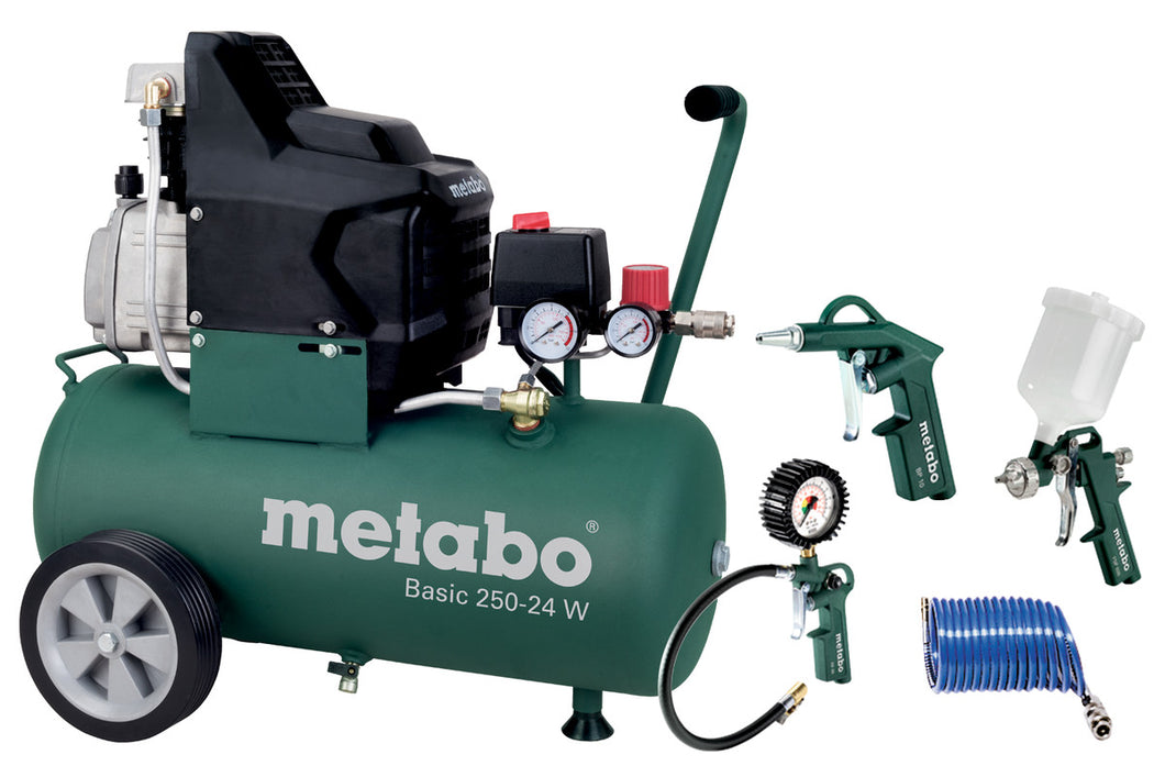 Compressore METABO 250-24 W Set Basic
